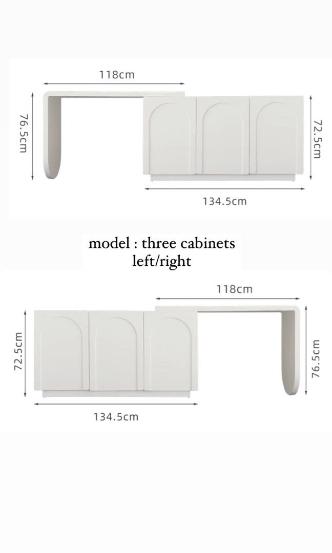 WILBUR Modern Study Table & Shelf