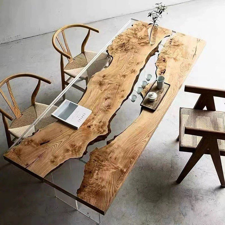 Modern Epoxy Dining Table Customisation