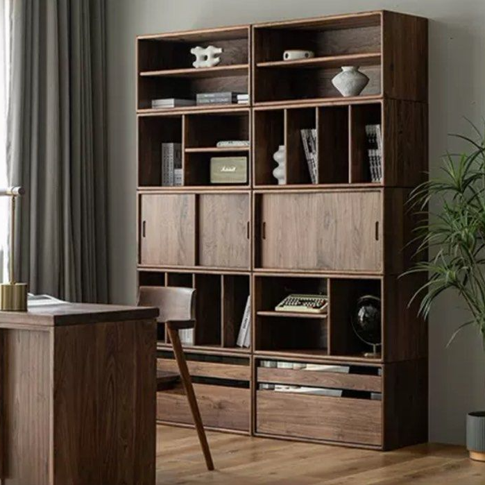IRACEMA Rustic Solid Wood Modular Shelf