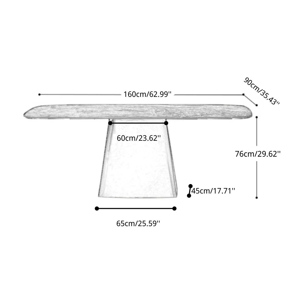 MILES Sintered Stone Dining Table