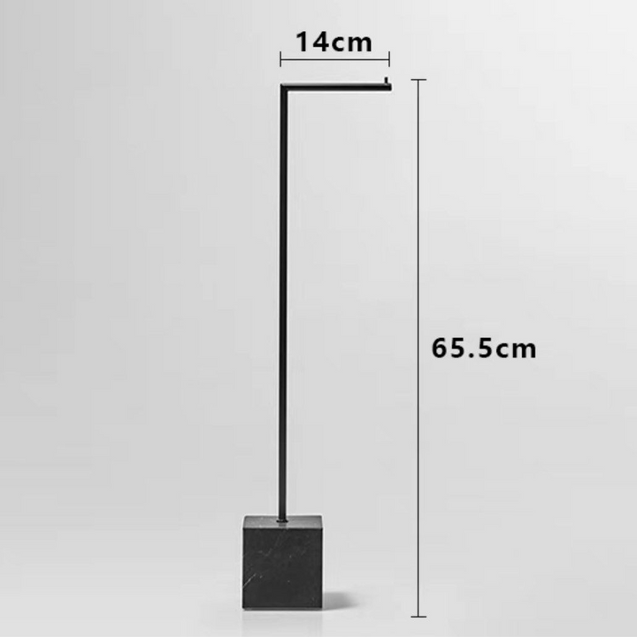 ISAQUEN Modern Marble Towel Rack