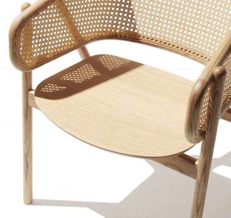 VOYAGE Vintage Rattan Dining Chair