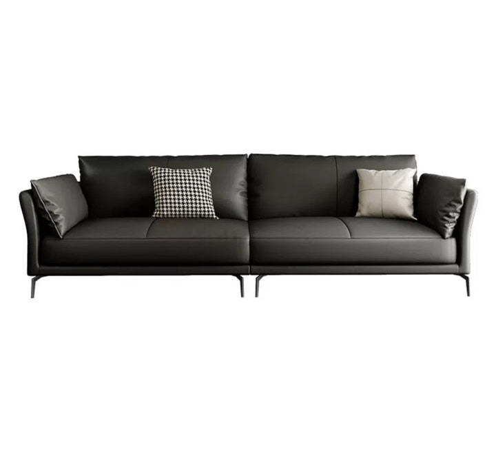 JUSTINE Modern Genuine Leather Sofa