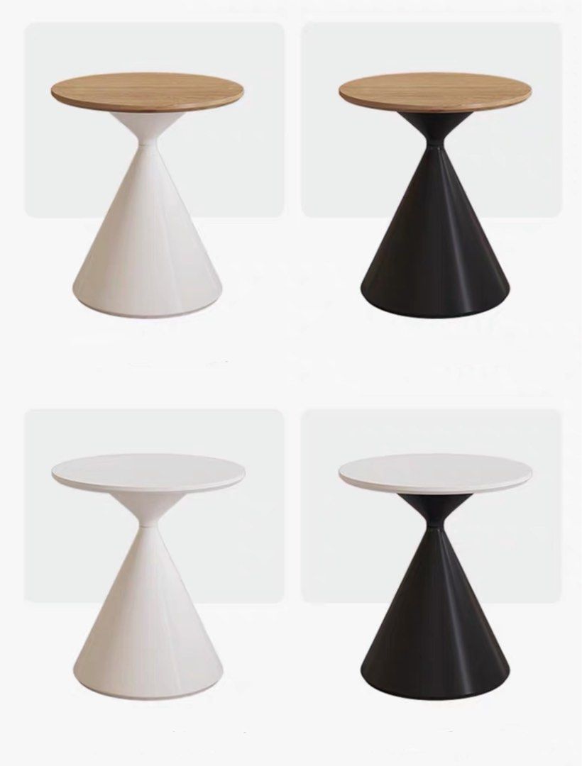 AUGUSTO Modern Round Solid Wood Coffee Table