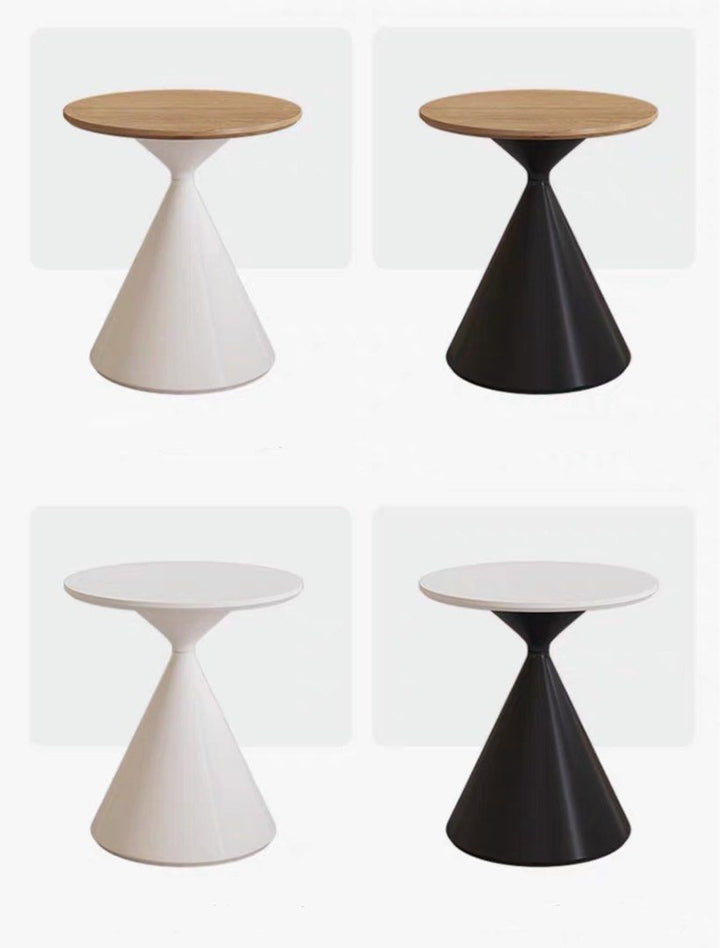 AUGUSTO Modern Round Solid Wood Coffee Table