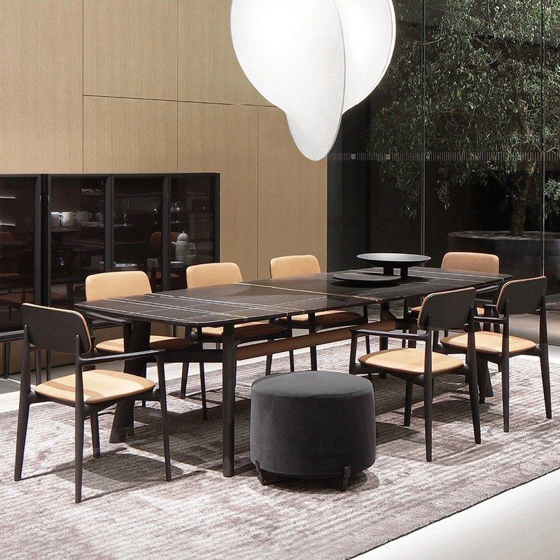 TRAVIS Modern Fabric Dining Chair