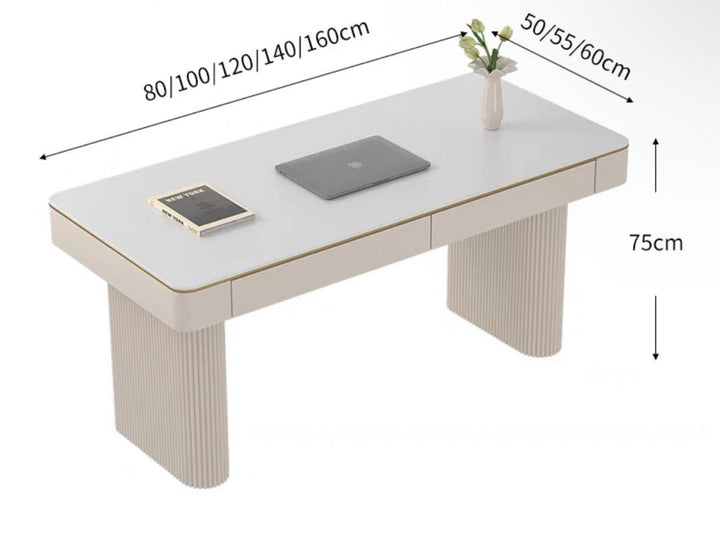 DOROTHEA Modern Sintered Stone Study Table