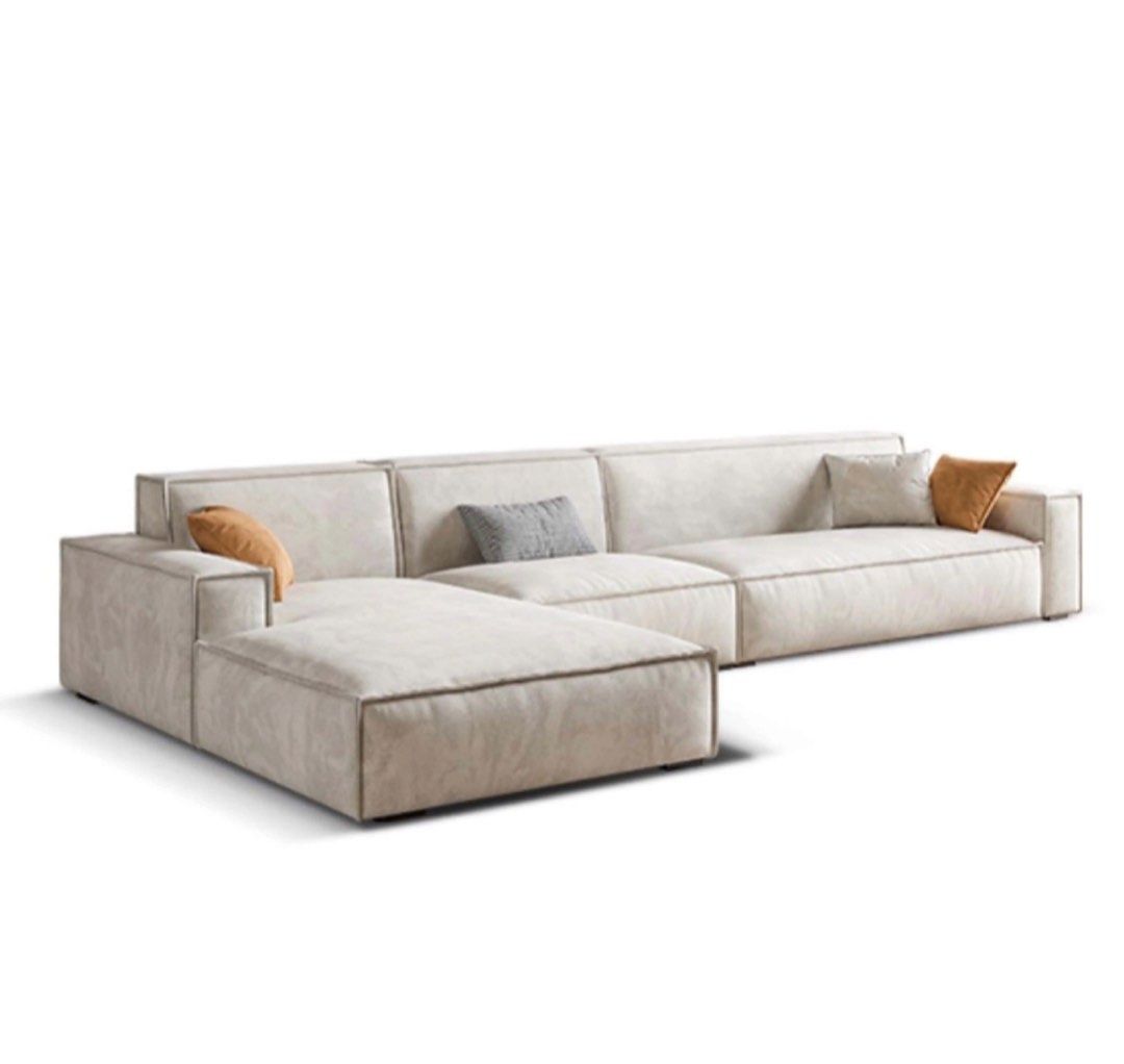 MERELLI Modern Leathaire Sofa