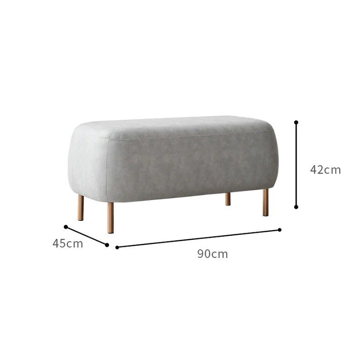 GUNIVIERE Armless Loveseat