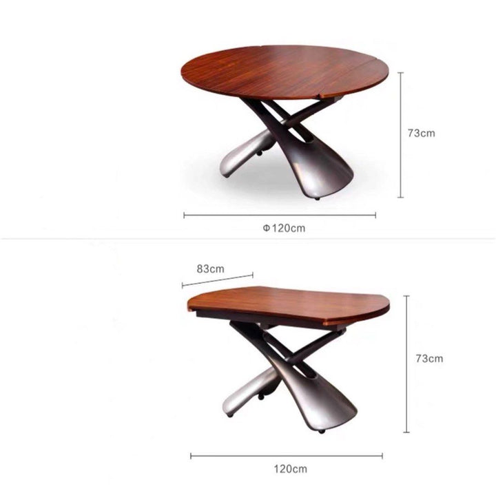 BEFFEN Modern Extendable Coffee & Dining Table