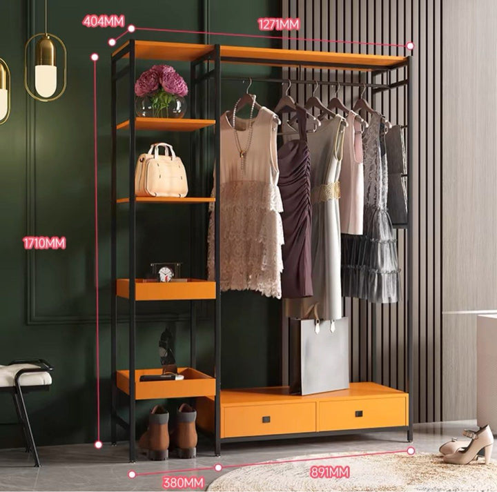 SECUNDA Modern Open Concept Wardrobe