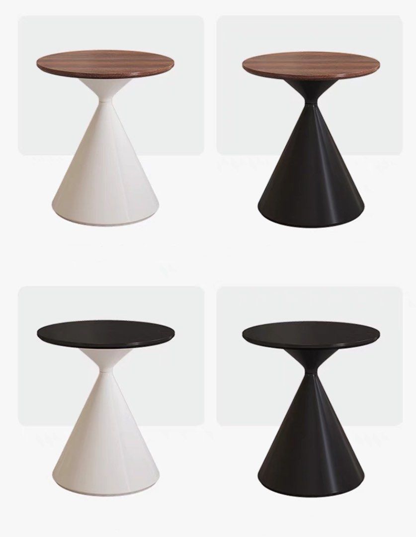 AUGUSTO Modern Round Solid Wood Coffee Table
