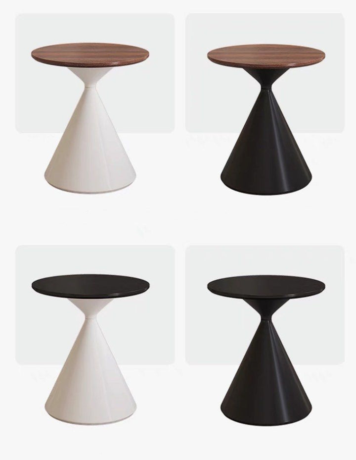 AUGUSTO Modern Round Solid Wood Coffee Table