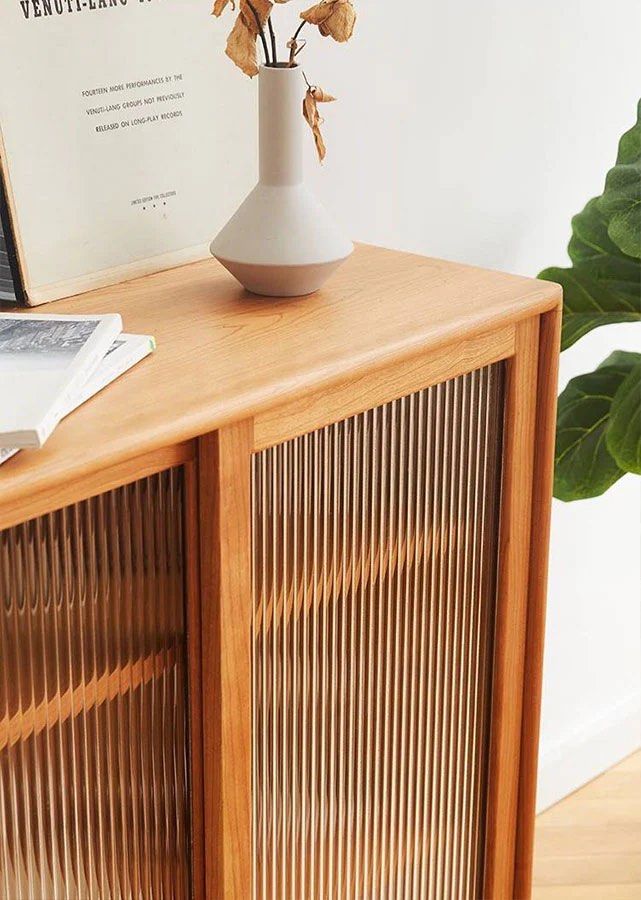 WILLOWEN Solid Wood Cabinet