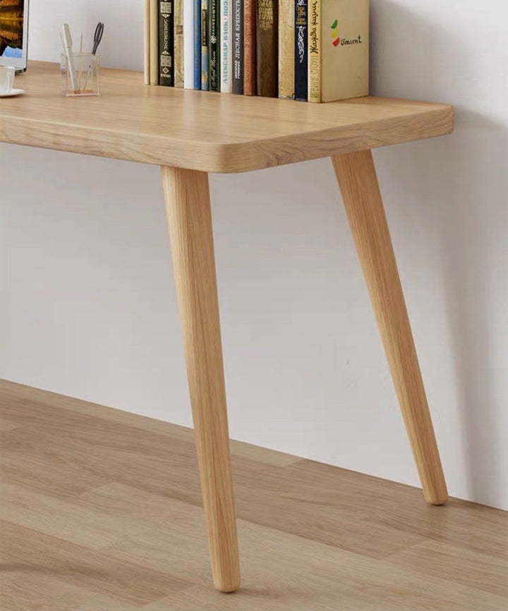 HURLEY Curved Solid Wood Study Desk