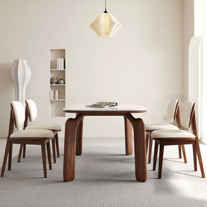 UJO Modern Boucle Dining Chair