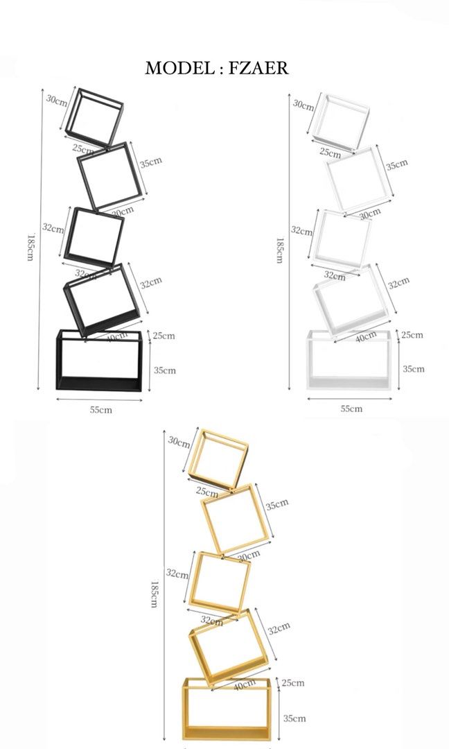 NEXA Modern Book Shelf