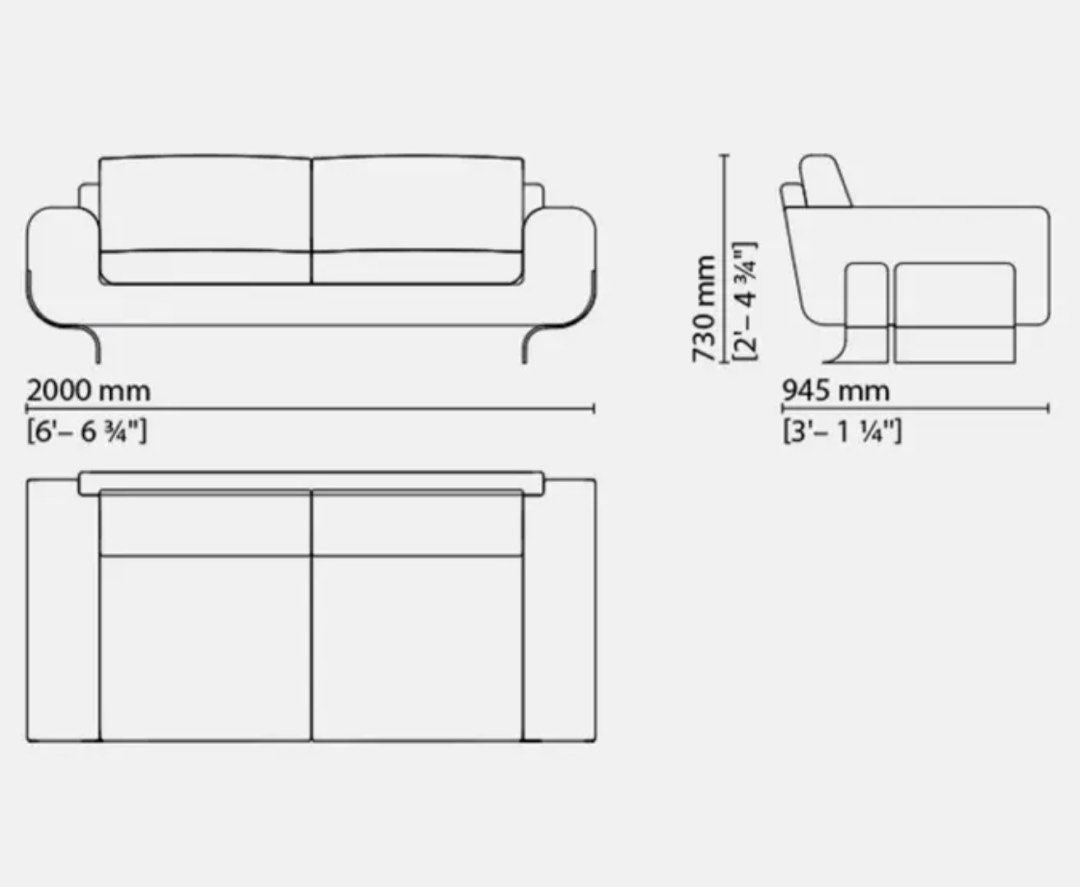 JVKE Modern Luxury Sofa