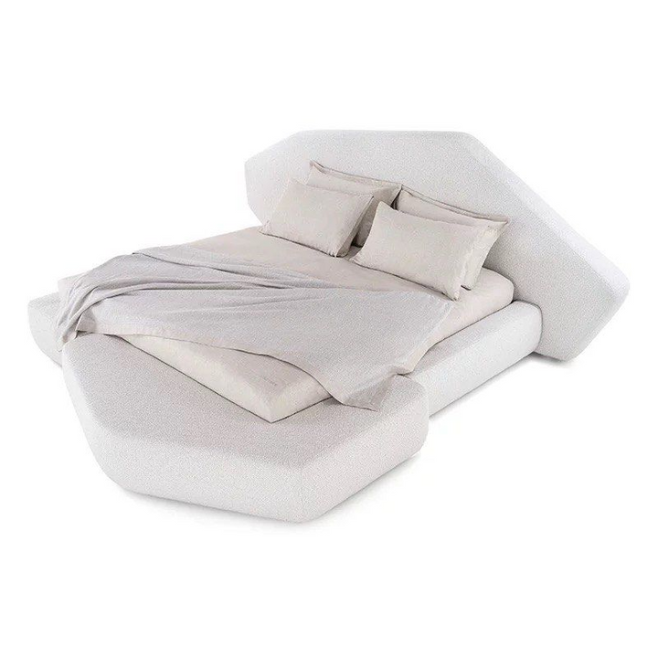 JERAE Modern Fabric Bedframe