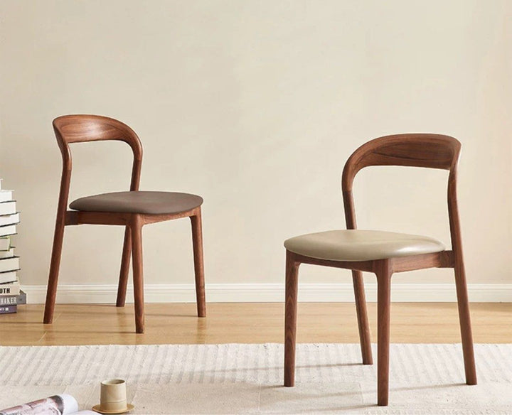 LEANN Modern Solid Wood Dining Chair