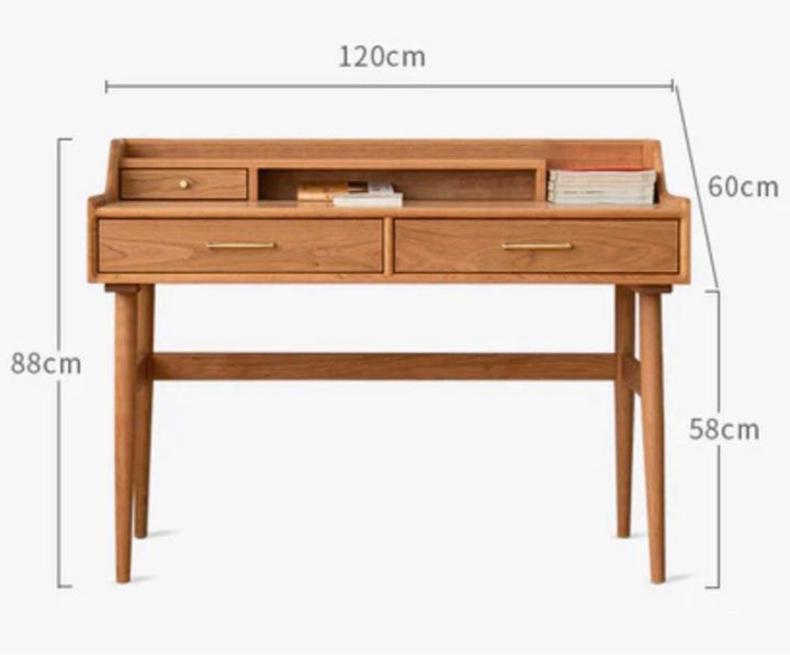 LEONID Desk with Hutch