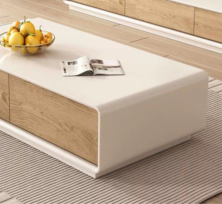 WILLIAM Japandi TV Console & Coffee Table