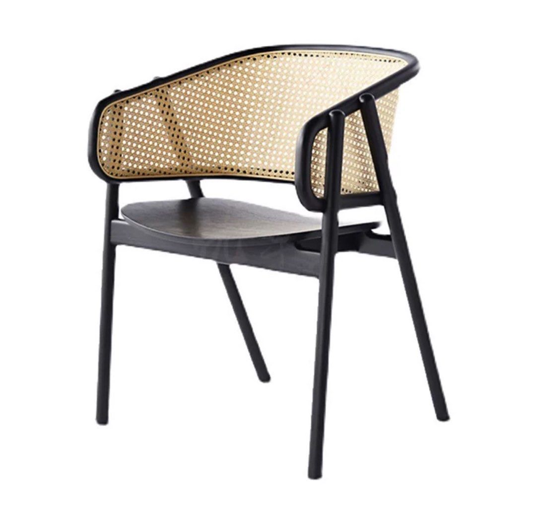 VOYAGE Vintage Rattan Dining Chair