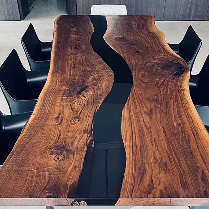 Modern Epoxy Dining Table Customisation
