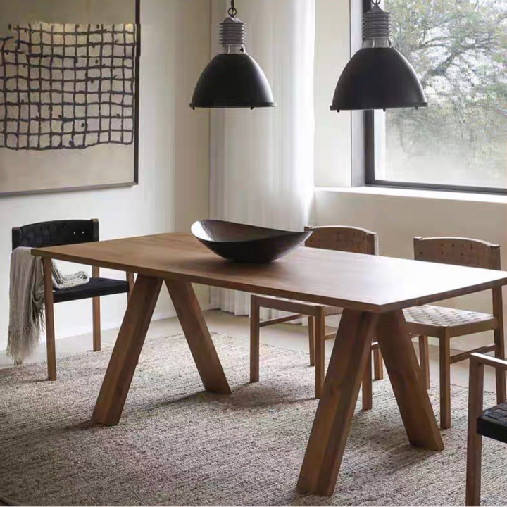 HAMMOND Modern Solid Wood Dining Table