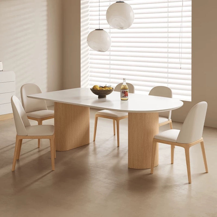 KOEA Japandi Solid Wood Dining Table