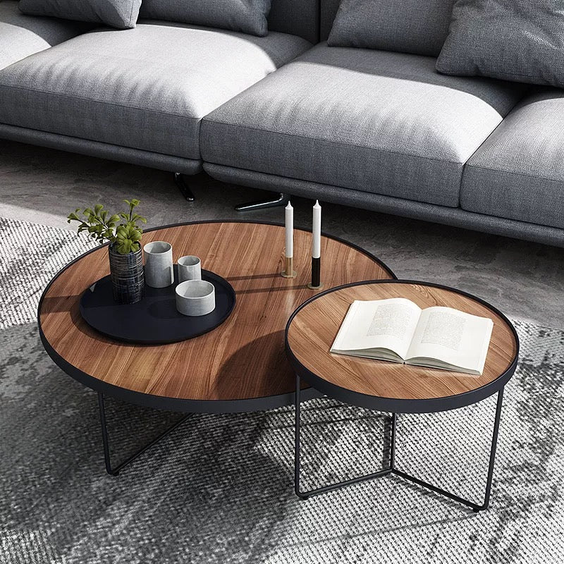SEIZI Modern Solid Wood Coffee Table