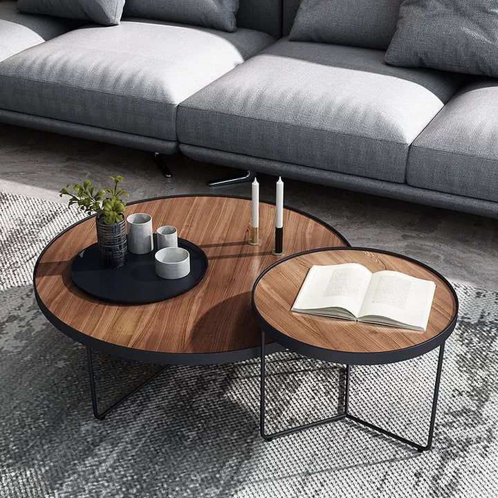 SEIZI Modern Solid Wood Coffee Table