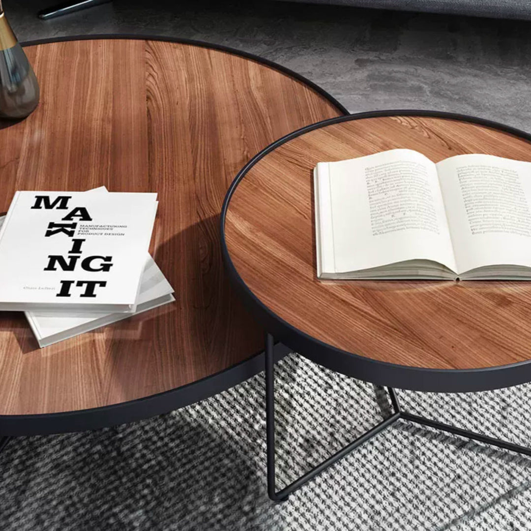 SEIZI Modern Solid Wood Coffee Table