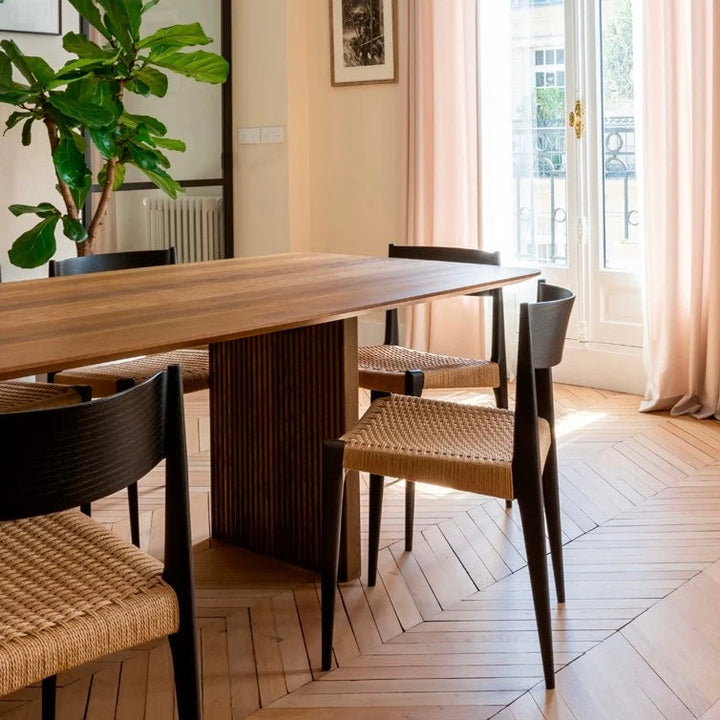 FIORE Modern Solid Wood Dining Table