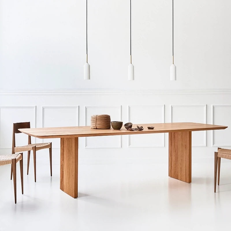 FIORE Modern Solid Wood Dining Table