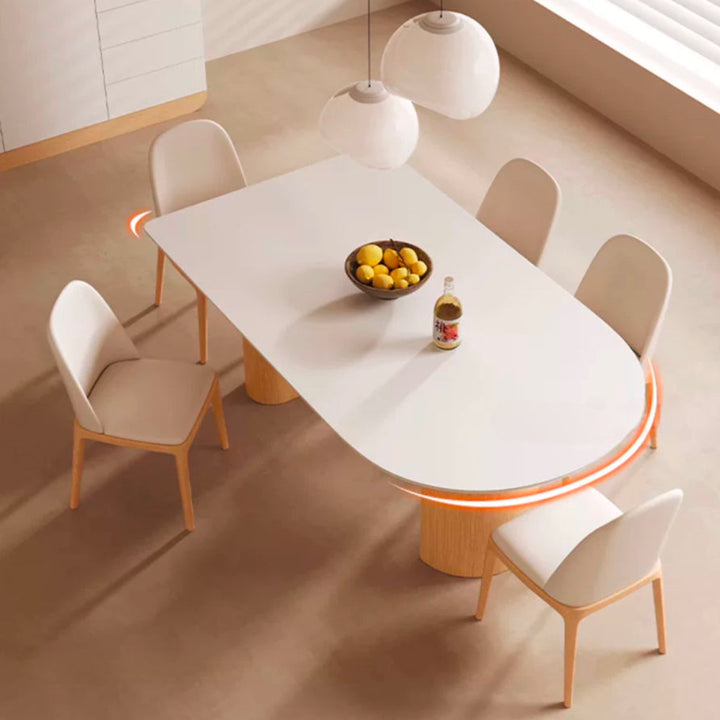 KOEA Japandi Solid Wood Dining Table