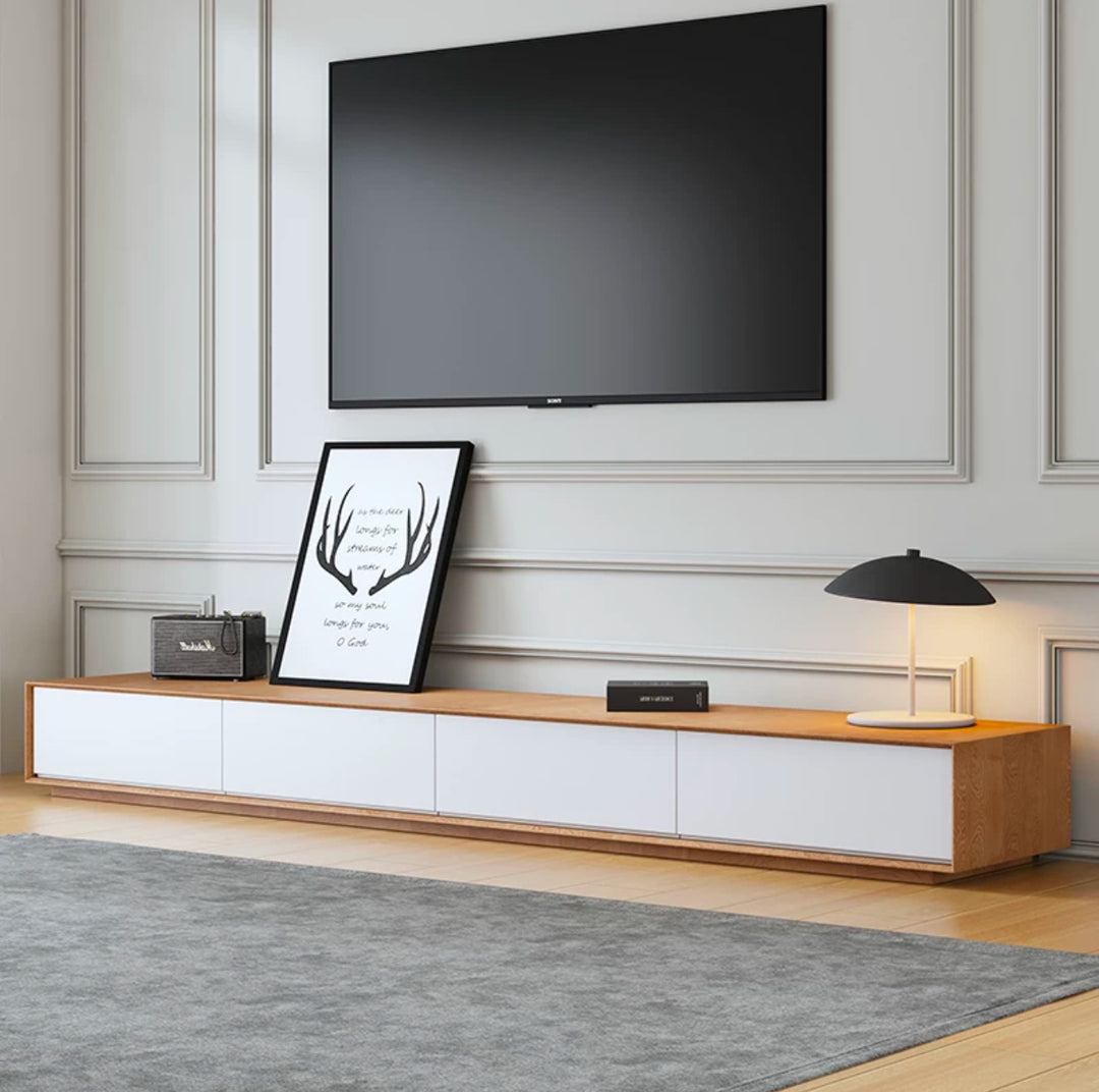 LORAIN Modern Solid Wood TV Console