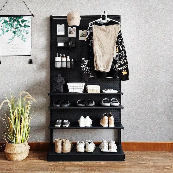TIBERIUS Industrial Open Concept Wardrobe