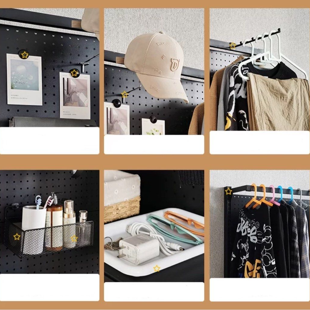 TIBERIUS Industrial Open Concept Wardrobe