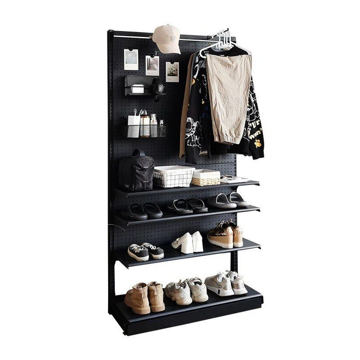 TIBERIUS Industrial Open Concept Wardrobe