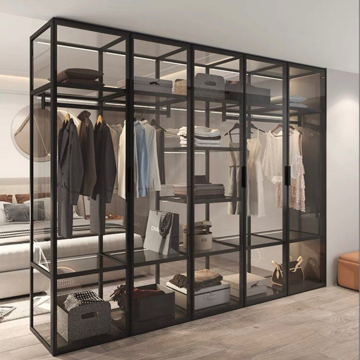 VALERIA Modern Glass Wardrobe