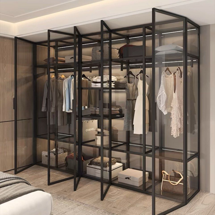 VALERIA Modern Glass Wardrobe