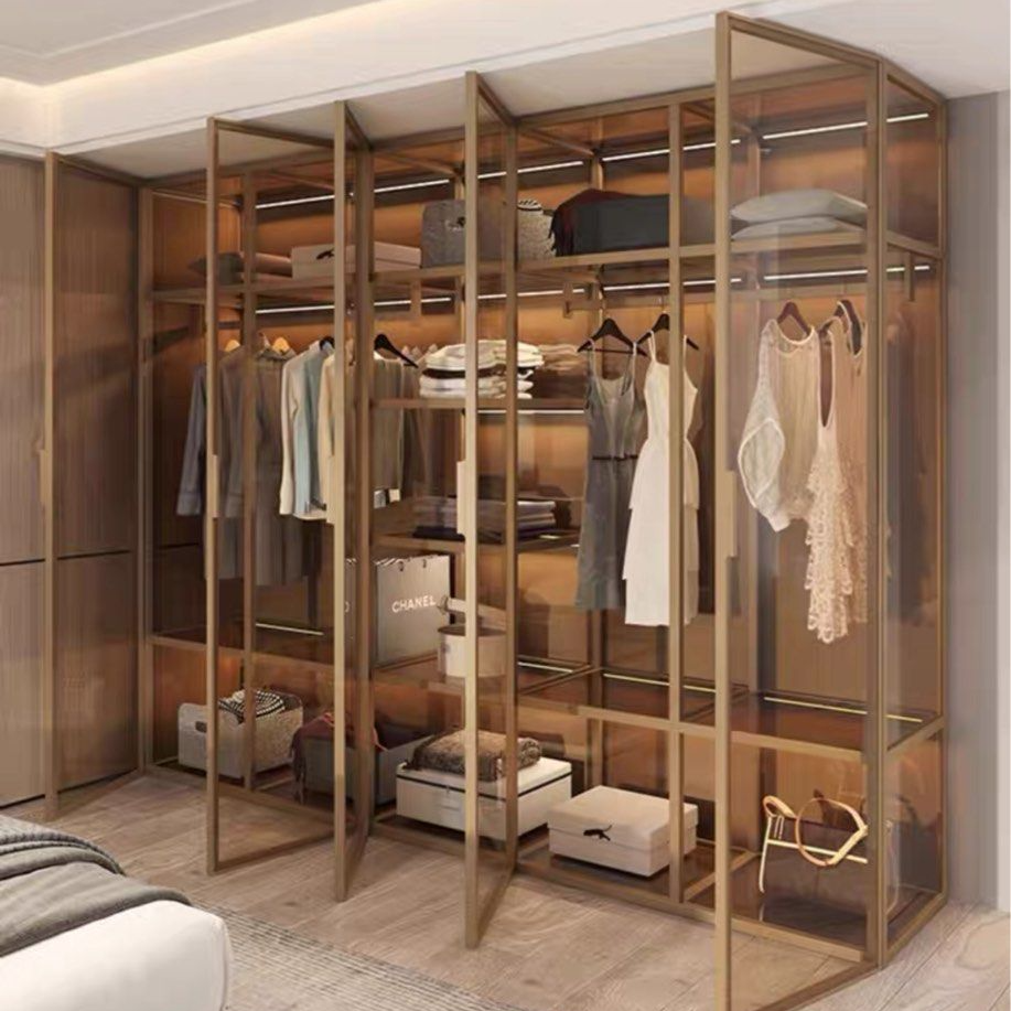 VALERIA Modern Glass Wardrobe