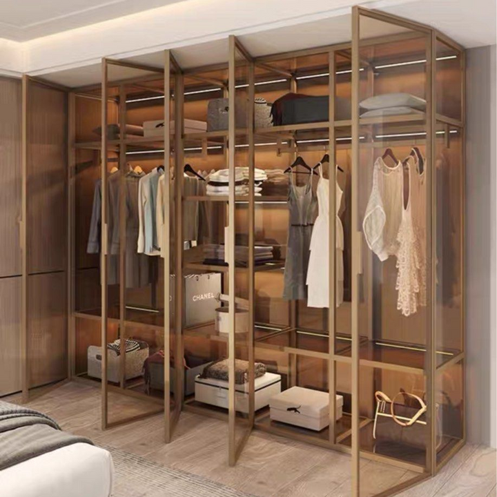 VALERIA Modern Glass Wardrobe