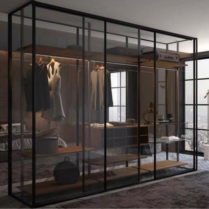 VALERIA Modern Glass Wardrobe