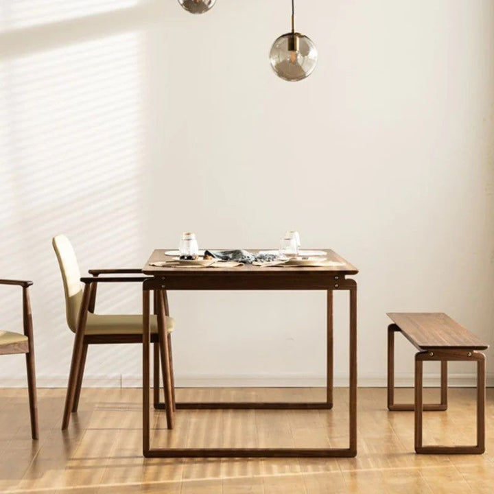 FERGUS Solid Wood Dining Table