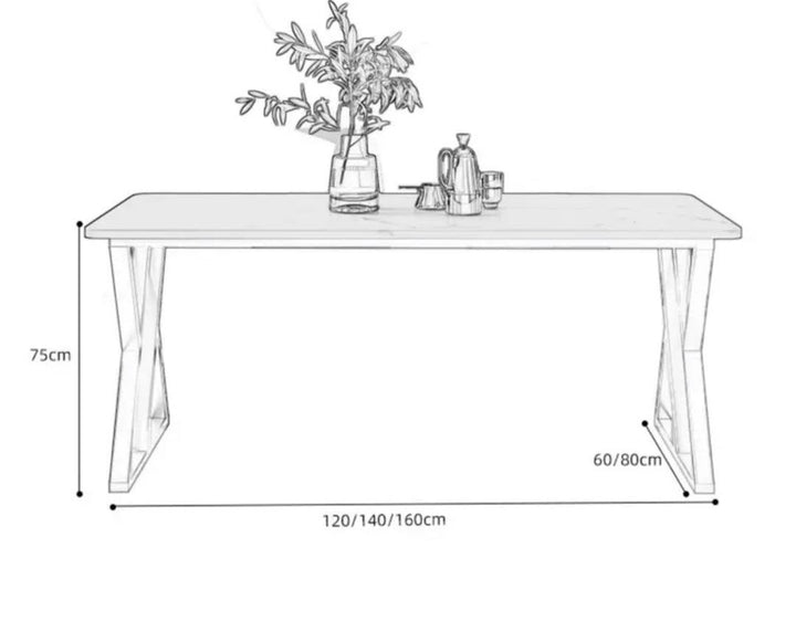 AMBROSE Modern Dining Table