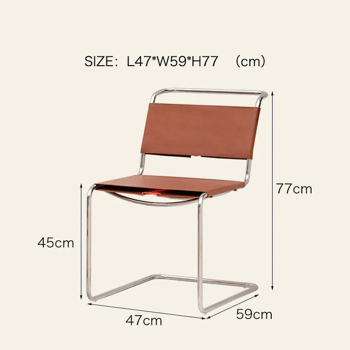 JACEN Leather Dining Chair