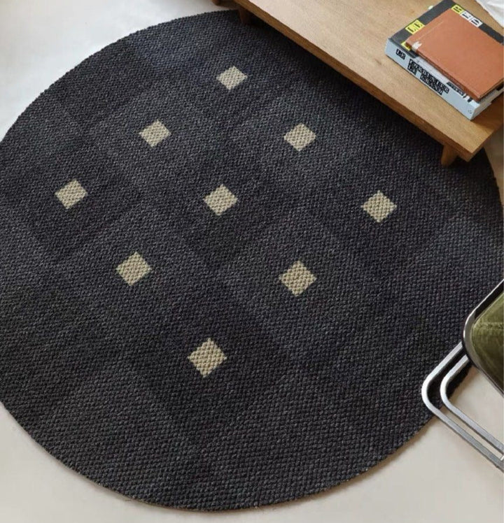 TERRY Modern Round Wool Rug