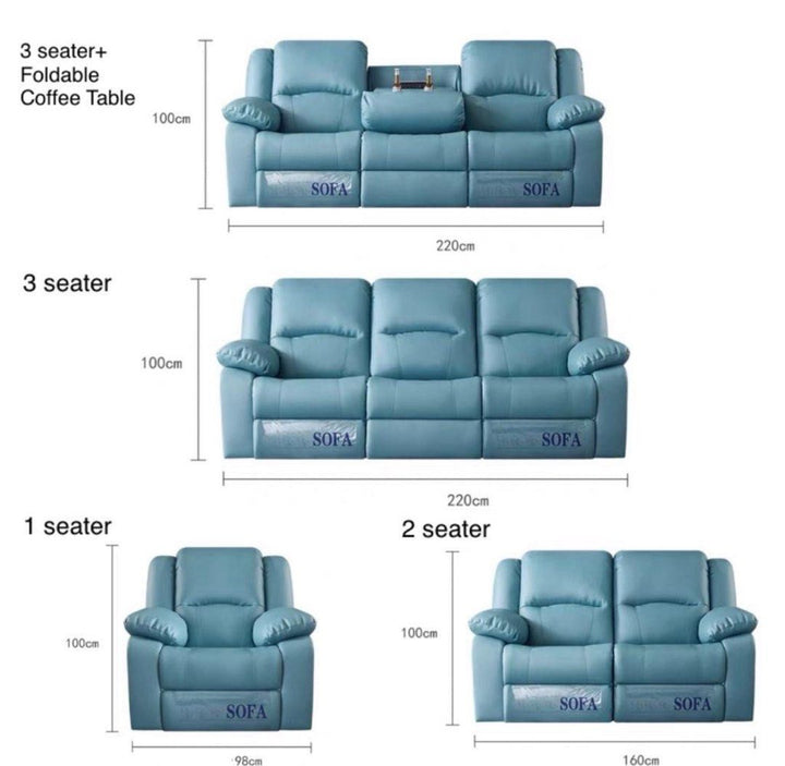 CARDOVIA Modern Electric Recliner Sofa
